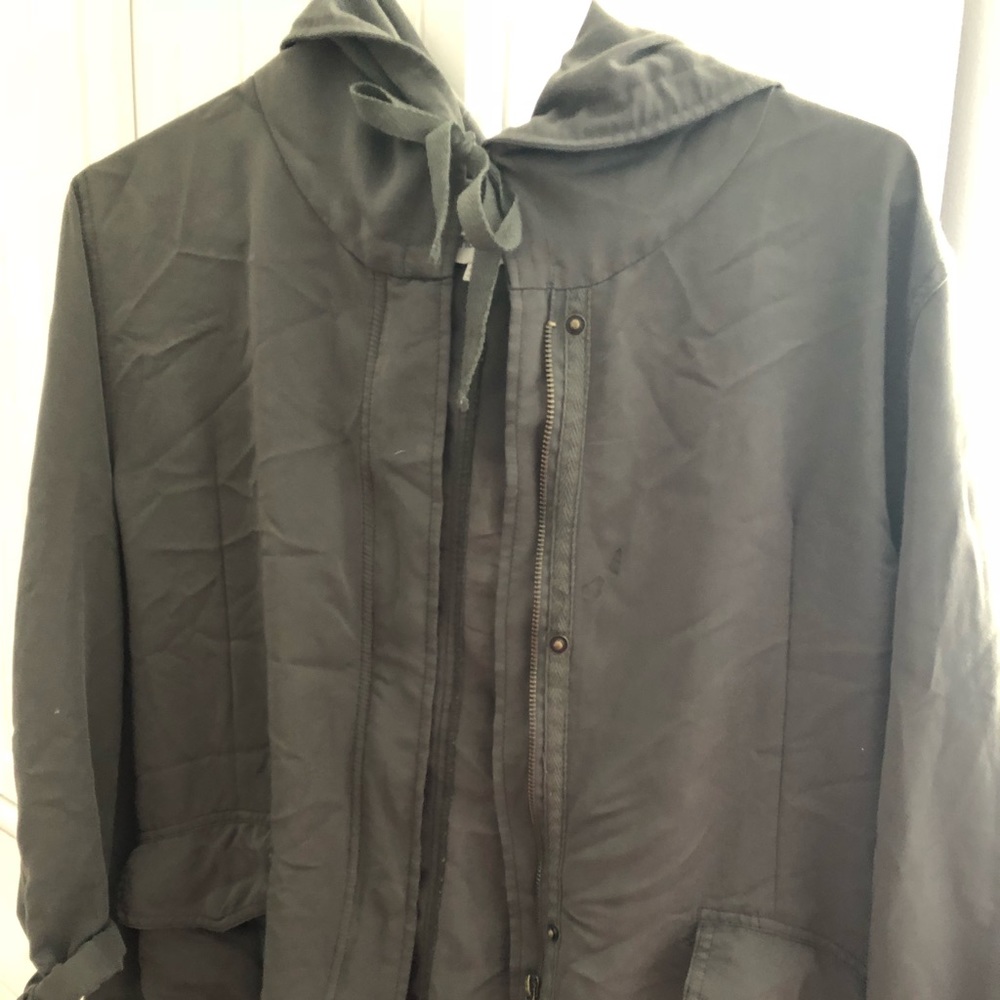 Army green jacket
